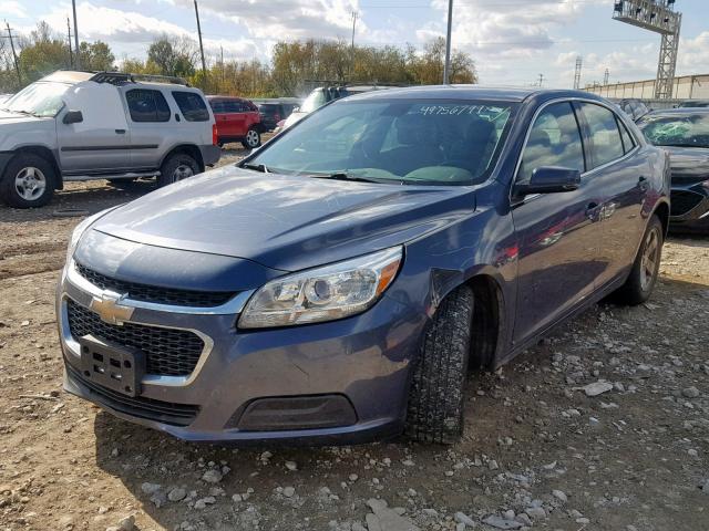 1G11C5SL6EF153379 - 2014 CHEVROLET MALIBU 1LT BLUE photo 2