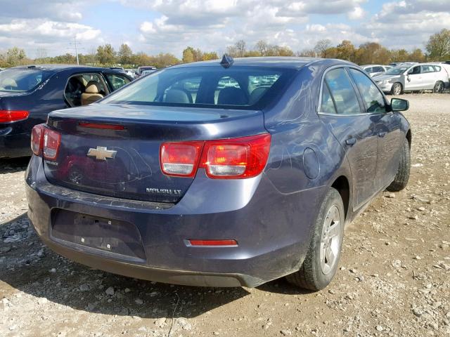 1G11C5SL6EF153379 - 2014 CHEVROLET MALIBU 1LT BLUE photo 4