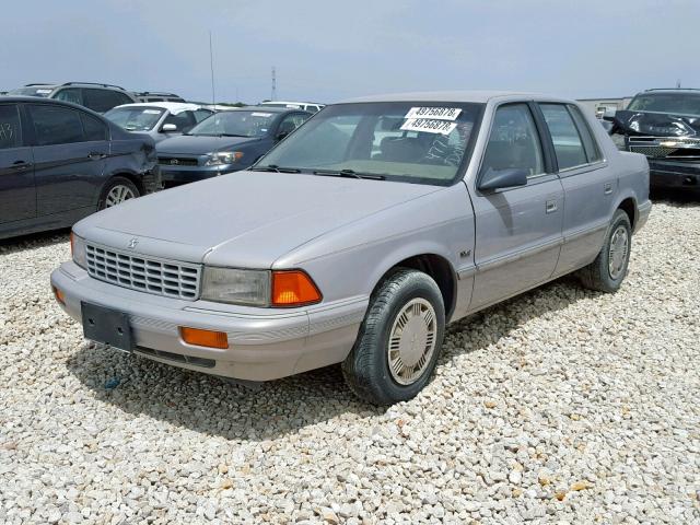 1P3XA4638PF526128 - 1993 PLYMOUTH ACCLAIM GRAY photo 2