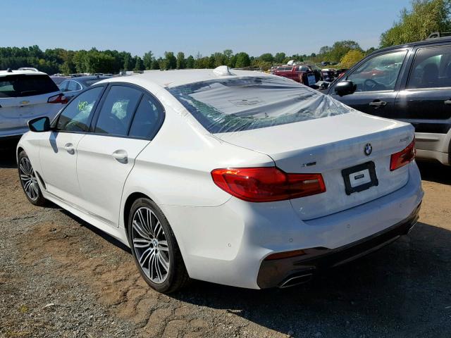 WBAJE7C56KWW10858 - 2019 BMW 540 XI WHITE photo 3