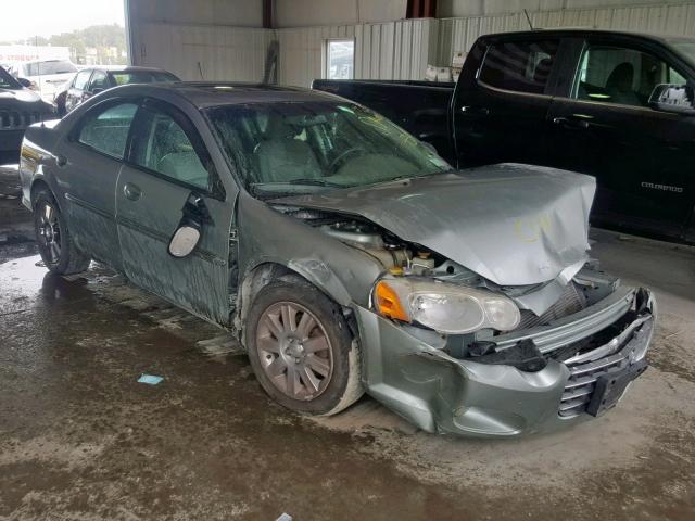 1C3AL56R04N118142 - 2004 CHRYSLER SEBRING LX SILVER photo 1