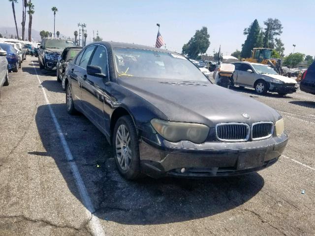 WBAGL63432DP55157 - 2002 BMW 745 I BLACK photo 1