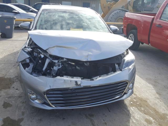 4T1BK1EB7FU185938 - 2015 TOYOTA AVALON XLE SILVER photo 9