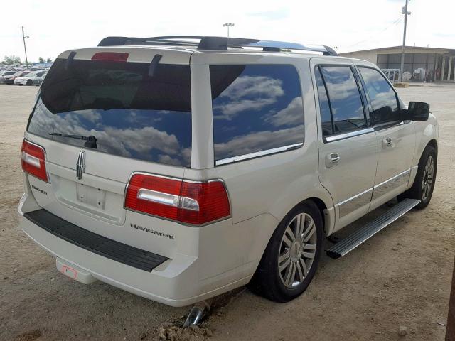 5LMFU27567LJ19412 - 2007 LINCOLN NAVIGATOR WHITE photo 4