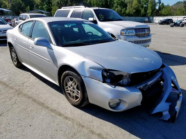 2G2WP522941294885 - 2004 PONTIAC GRAND PRIX SILVER photo 1