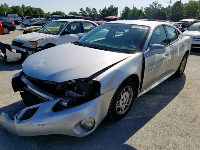 2G2WP522941294885 - 2004 PONTIAC GRAND PRIX SILVER photo 2