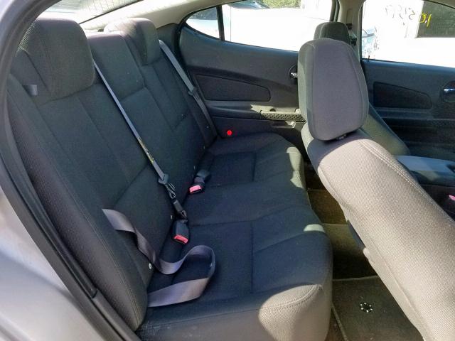 2G2WP522941294885 - 2004 PONTIAC GRAND PRIX SILVER photo 6