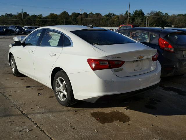 1G1ZB5ST3GF275920 - 2016 CHEVROLET MALIBU LS 白色 照片 3