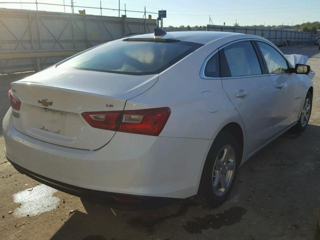 1G1ZB5ST3GF275920 - 2016 CHEVROLET MALIBU LS 白色 照片 4