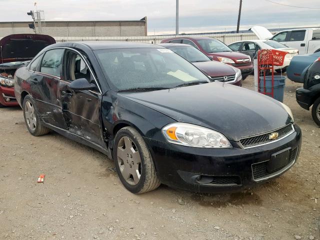 2G1WD58C669372671 - 2006 CHEVROLET IMPALA SUP შავი ფოტო 1