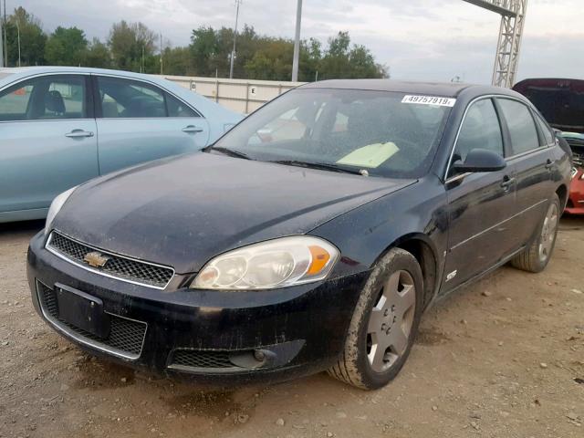 2G1WD58C669372671 - 2006 CHEVROLET IMPALA SUP შავი ფოტო 2