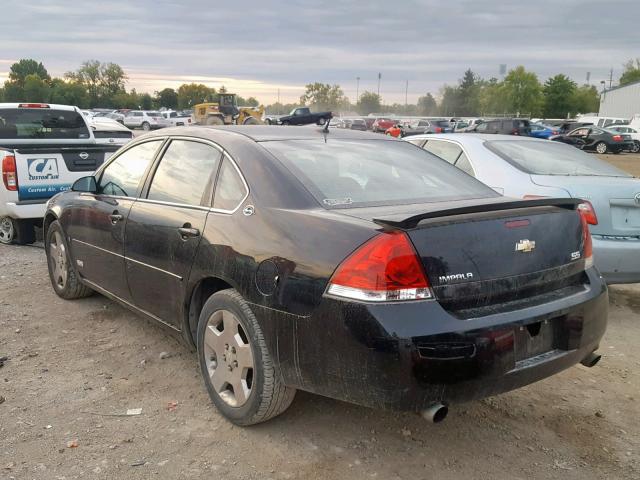2G1WD58C669372671 - 2006 CHEVROLET IMPALA SUP შავი ფოტო 3