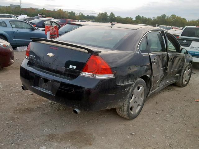 2G1WD58C669372671 - 2006 CHEVROLET IMPALA SUP შავი ფოტო 4