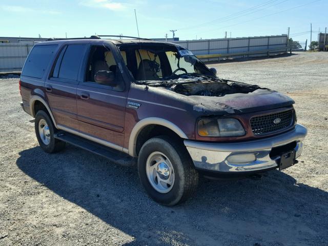 1FMRU18W5WLB85871 - 1998 FORD EXPEDITION BURGUNDY photo 1