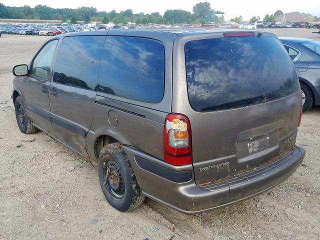 1GNDX03E04D232107 - 2004 CHEVROLET VENTURE BROWN photo 3