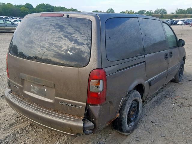 1GNDX03E04D232107 - 2004 CHEVROLET VENTURE BROWN photo 4