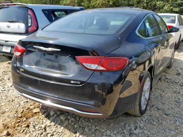 1C3CCCAB3GN148361 - 2016 CHRYSLER 200 LIMITE BLACK photo 4