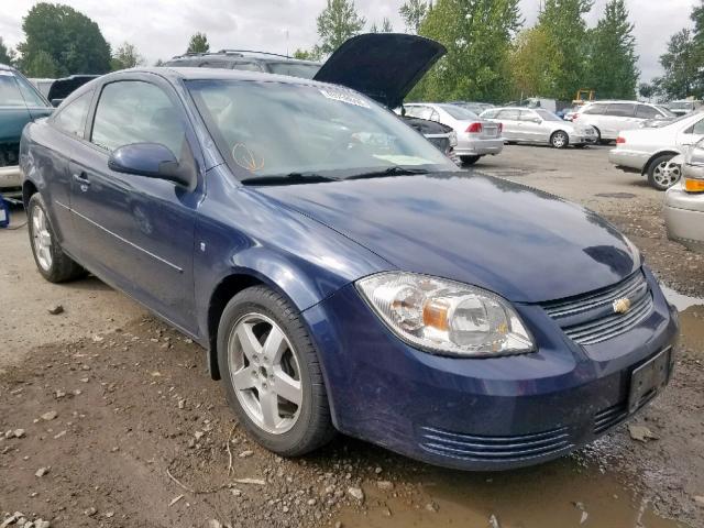 1G1AT18H997255111 - 2009 CHEVROLET COBALT LT BLUE photo 1