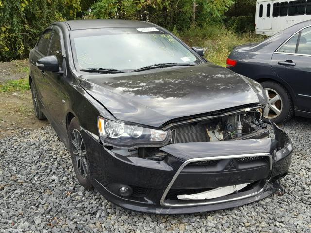 JA32V2FW0FU023635 - 2015 MITSUBISHI LANCER SE BLACK photo 1