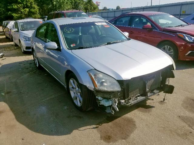 1N4BA41E58C805452 - 2008 NISSAN MAXIMA SE SILVER photo 1