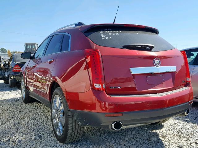 3GYFNBE34CS657868 - 2012 CADILLAC SRX PERFOR RED photo 3