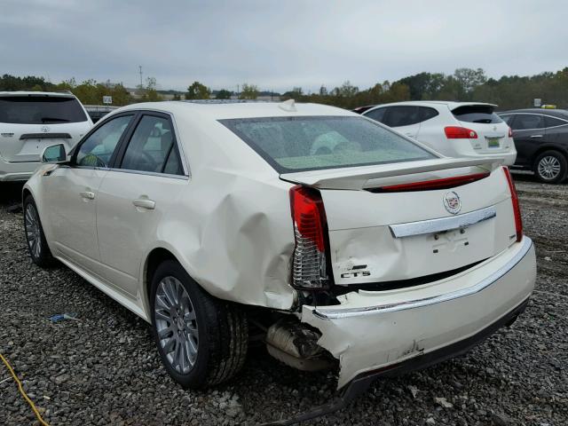 1G6DK5E38D0174905 - 2013 CADILLAC CTS PERFOR WHITE photo 3