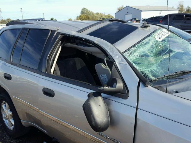 1GKDT13S562318662 - 2006 GMC ENVOY SILVER photo 10