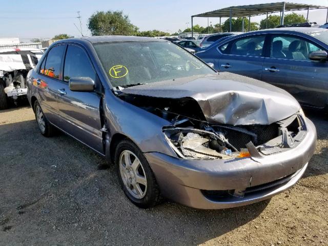 JA3AJ26E16U069098 - 2006 MITSUBISHI LANCER ES GRAY photo 1