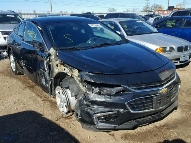 1G1ZB5ST6JF260576 - 2018 CHEVROLET MALIBU LS შავი ფოტო 1