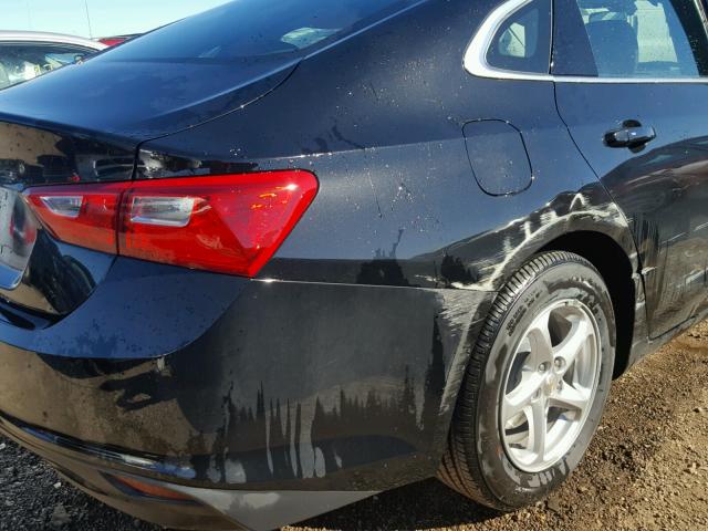 1G1ZB5ST6JF260576 - 2018 CHEVROLET MALIBU LS შავი ფოტო 9