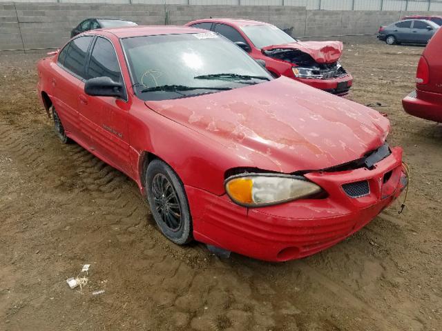 1G2NF52T81M518526 - 2001 PONTIAC GRAND AM S RED photo 1