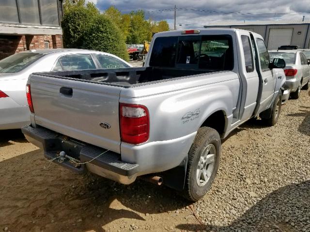 1FTZR45E92TA63902 - 2002 FORD RANGER SUP SILVER photo 4