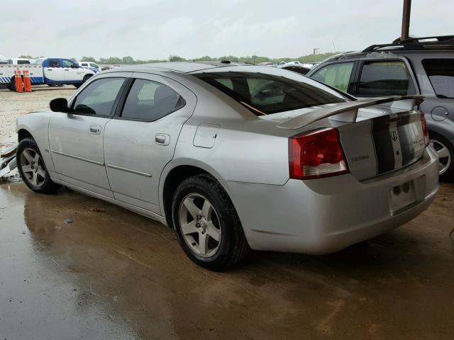 2B3CA3CV7AH290268 - 2010 DODGE CHARGER SX SILVER photo 3