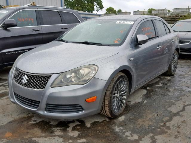 JS2RF9A33B6111215 - 2011 SUZUKI KIZASHI SE GRAY photo 2