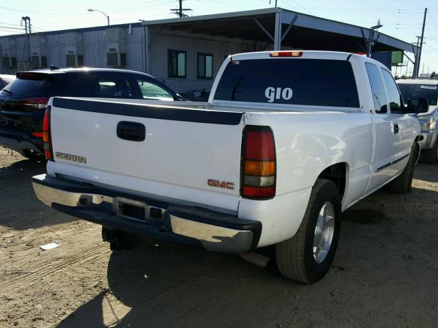 2GTEC19T161112738 - 2006 GMC NEW SIERRA WHITE photo 4