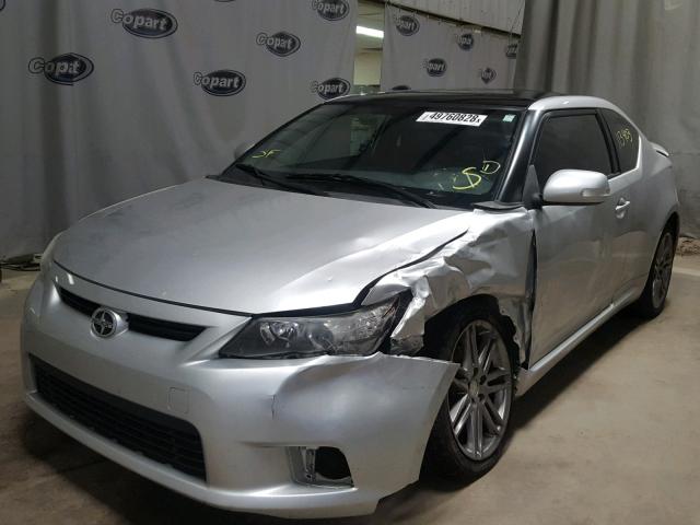 JTKJF5C7XC3043071 - 2012 TOYOTA SCION TC Gümüş foto 2