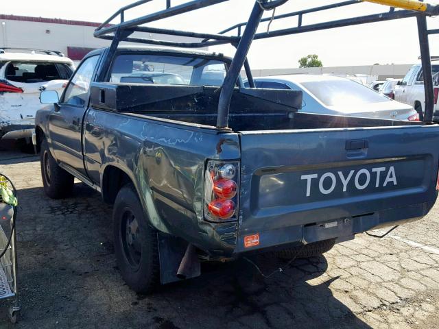 4TARN81A4PZ079818 - 1993 TOYOTA PICKUP 1/2 GREEN photo 3