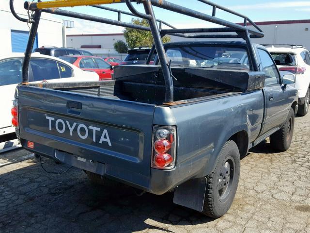 4TARN81A4PZ079818 - 1993 TOYOTA PICKUP 1/2 GREEN photo 4