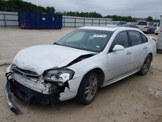 2G1WC5E39E1162232 - 2014 CHEVROLET IMPALA LIM WHITE photo 2