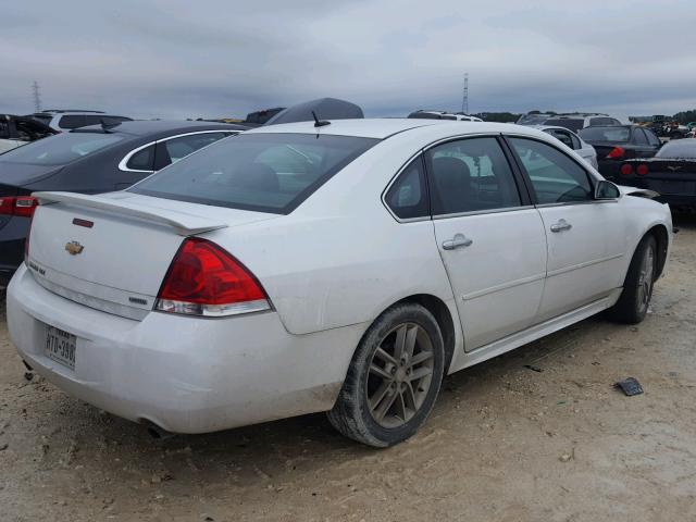 2G1WC5E39E1162232 - 2014 CHEVROLET IMPALA LIM WHITE photo 4