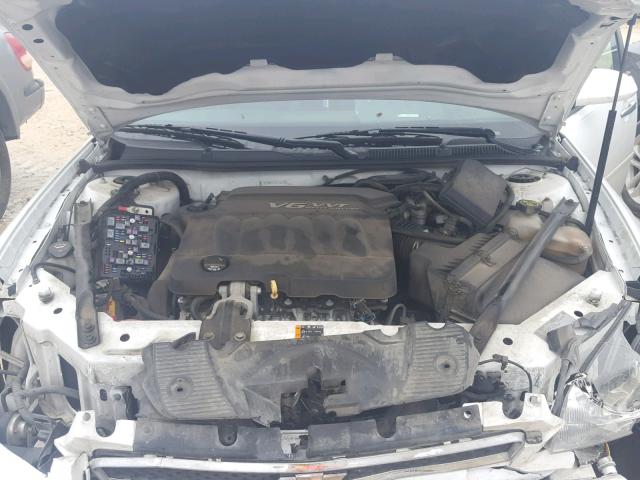 2G1WC5E39E1162232 - 2014 CHEVROLET IMPALA LIM WHITE photo 7