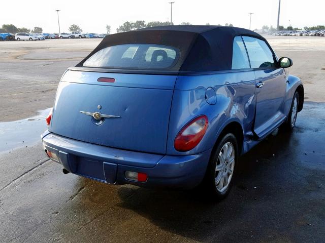 3C3JY45X36T309794 - 2006 CHRYSLER PT CRUISER BLUE photo 4