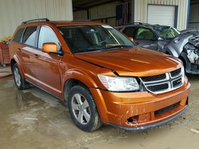 3D4PG1FG7BT518393 - 2011 DODGE JOURNEY MA ORANGE photo 1