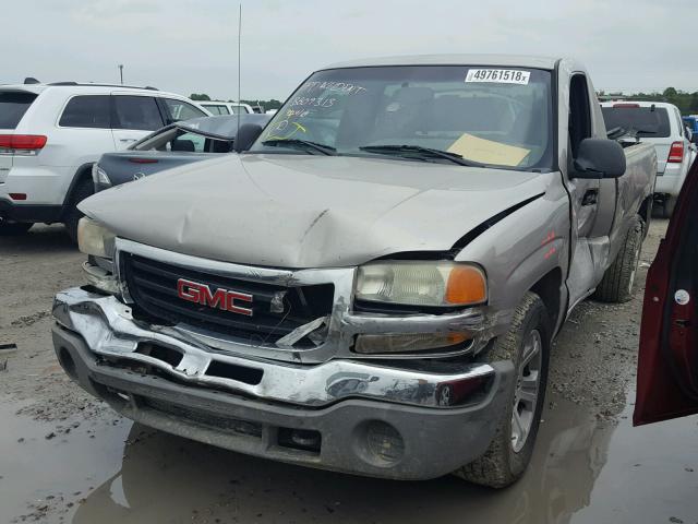 3GTEC14V86G208284 - 2006 GMC NEW SIERRA GRAY photo 2