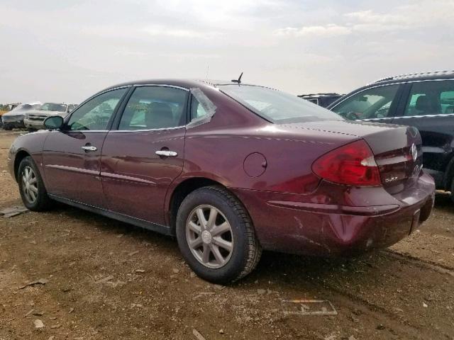 2G4WC582671152668 - 2007 BUICK LACROSSE C MAROON photo 3