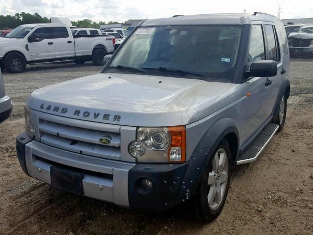 SALAG254X8A451247 - 2008 LAND ROVER LR3 HSE SILVER photo 2