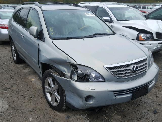 JTJHW31U682055022 - 2008 LEXUS RX 400H GRAY photo 1