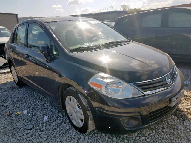 3N1BC1AP6BL396638 - 2011 NISSAN VERSA S BLACK photo 1