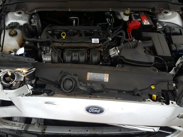 3FA6P0G7XHR342503 - 2017 FORD FUSION S SILVER photo 7