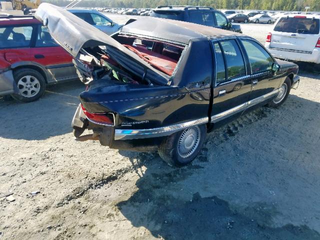 1G4BT5375NR431468 - 1992 BUICK ROADMASTER BLACK photo 4